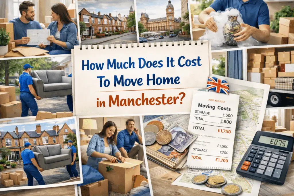 the Cost of Moving House in Manchester | Manchester Removals & Storage